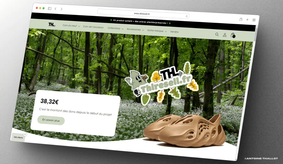 Site web THL Resell